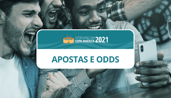 Todas as cotas e odds de apostas da Copa América 2021