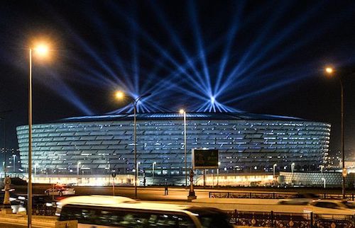 Sede da Eurocopa 2021: Estádio Nacional de Baku no Azerbaijão