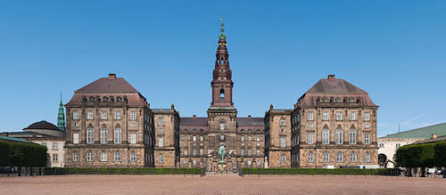 Palacio de Christiansborg em Copenhague