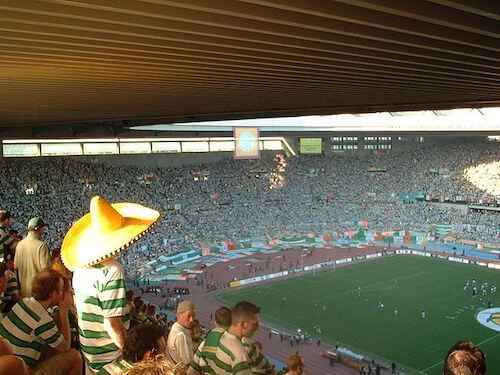 Final da Taça UEFA de 2002/2003 no Estádio Olímpico de Sevilha