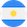 Bandeira redonda da Argentina