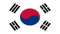 Bandeira do Coréia do Sul
