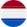 Bandeira redonda da Holanda