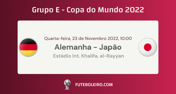 Previsão e dica do Campeonato do Mundo de 2022 para a Alemanha - Japão