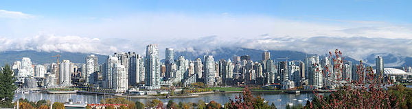 Skyline em Vancouver