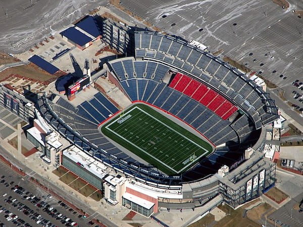 Estádio Gillette, na Nova Inglaterra, para sediar a Copa do Mundo 2026