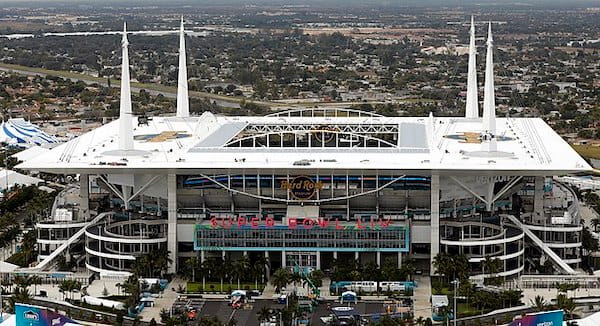 Hard Rock Stadium em Miami na Copa do Mundo de 2026